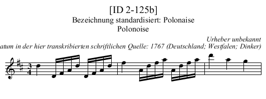 [ID 2-125b] - staff notation
