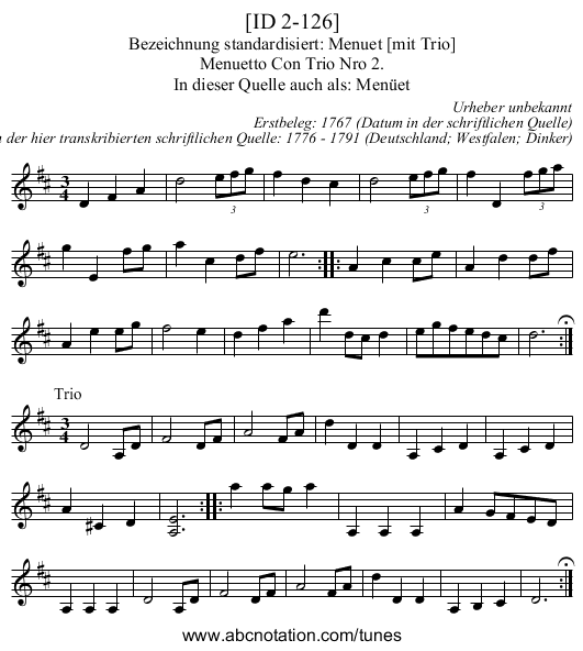[ID 2-126] - staff notation