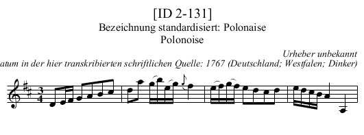 [ID 2-131] - staff notation