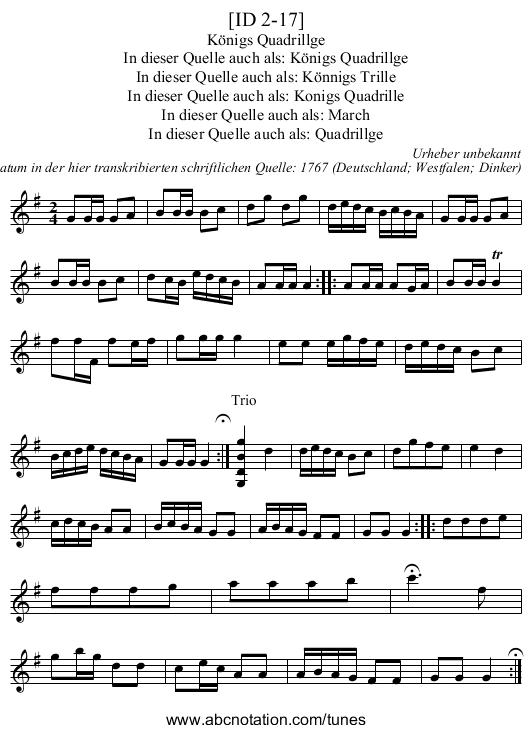 [ID 2-17] - staff notation