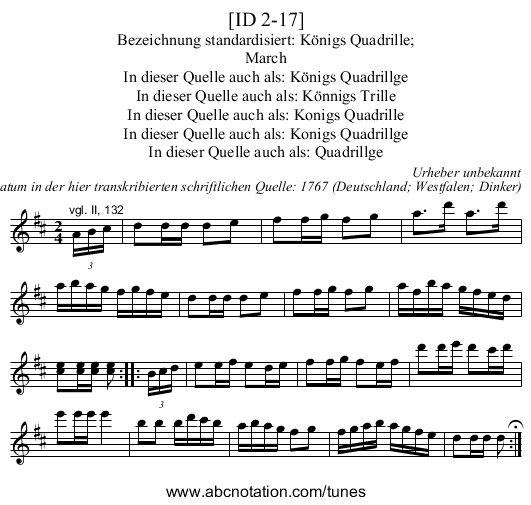 [ID 2-17] - staff notation