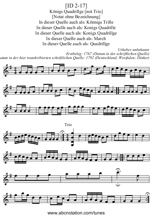 [ID 2-17] - staff notation