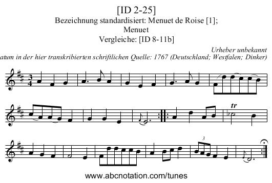 [ID 2-25] - staff notation