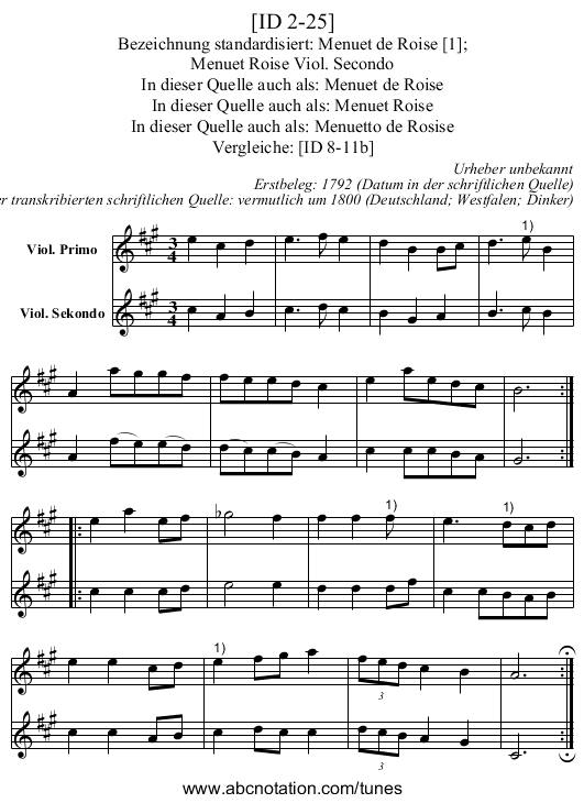 [ID 2-25] - staff notation