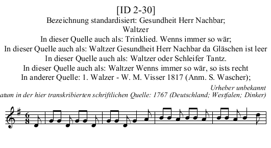 [ID 2-30] - staff notation