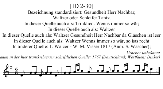 [ID 2-30] - staff notation