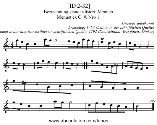 [ID 2-32] - staff notation