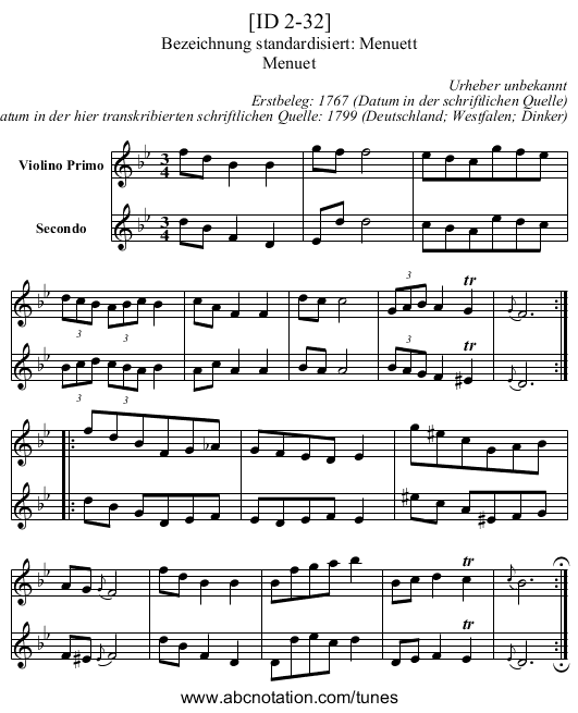 [ID 2-32] - staff notation