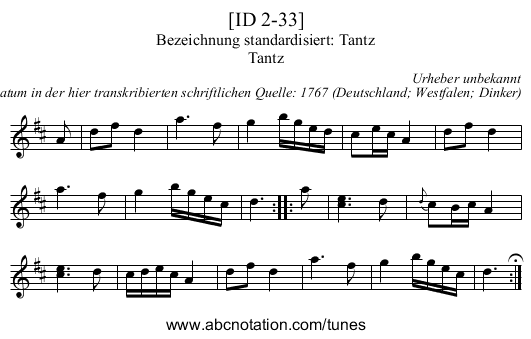[ID 2-33] - staff notation