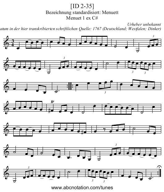 [ID 2-35] - staff notation