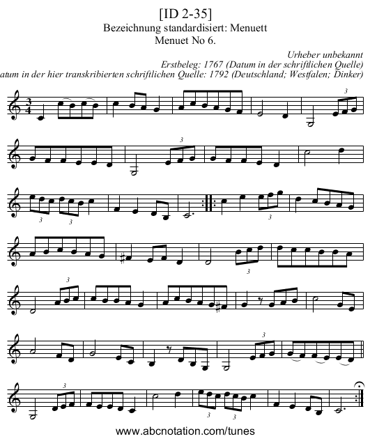 [ID 2-35] - staff notation