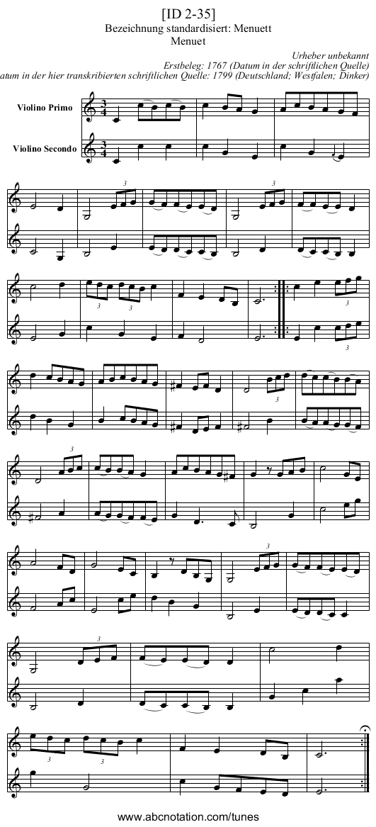 [ID 2-35] - staff notation