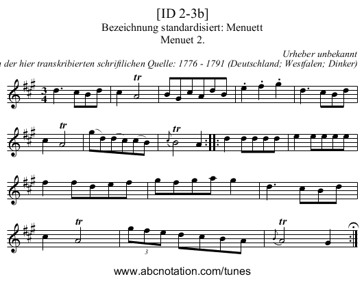 [ID 2-3b] - staff notation
