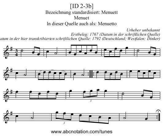 [ID 2-3b] - staff notation