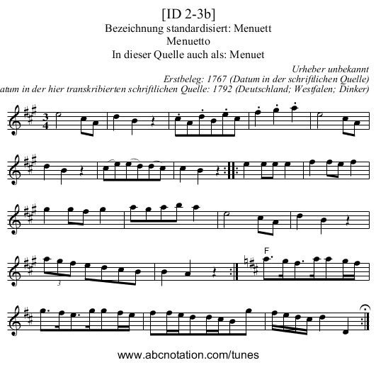 [ID 2-3b] - staff notation
