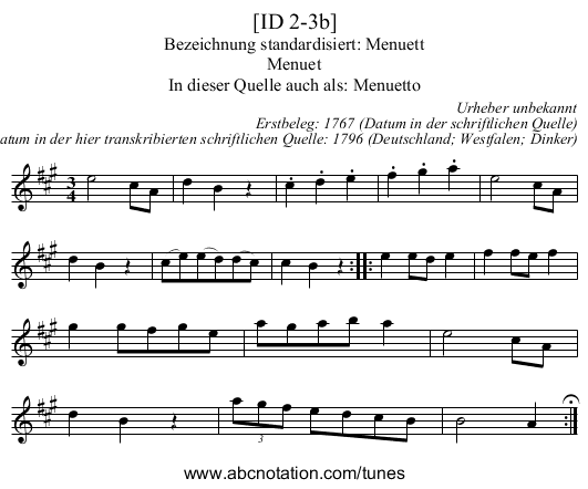 [ID 2-3b] - staff notation