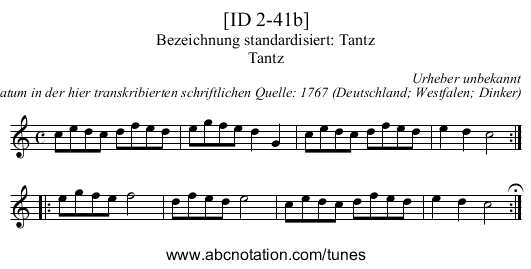[ID 2-41b] - staff notation