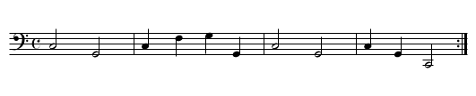 [ID 2-41b] - staff notation
