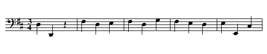 [ID 2-44a] - staff notation