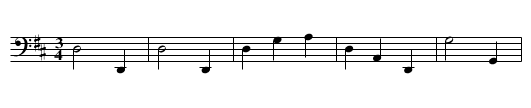 [ID 2-46a] - staff notation