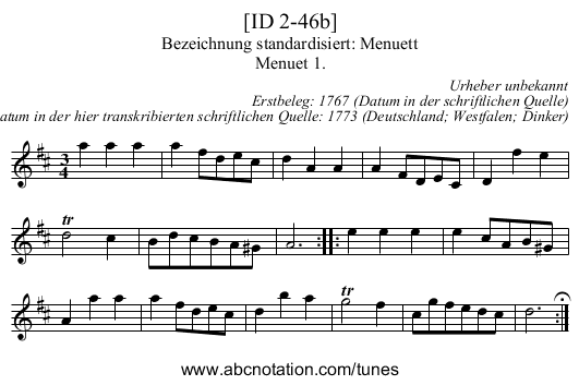 [ID 2-46b] - staff notation