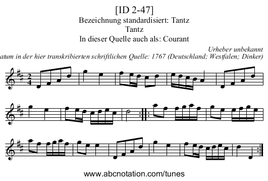 [ID 2-47] - staff notation