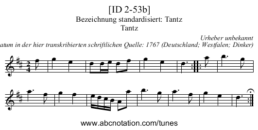 [ID 2-53b] - staff notation