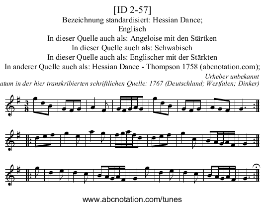 [ID 2-57] - staff notation