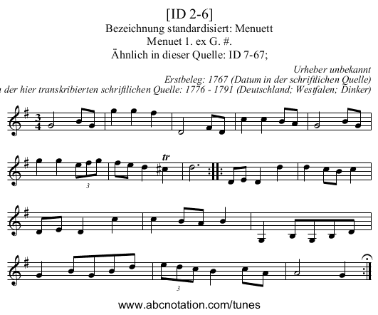 [ID 2-6] - staff notation