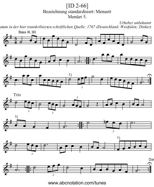 [ID 2-66] - staff notation