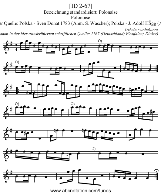 [ID 2-67] - staff notation