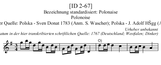 [ID 2-67] - staff notation