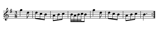[ID 2-73a] - staff notation