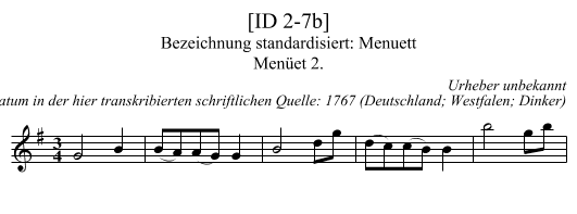 [ID 2-7b] - staff notation