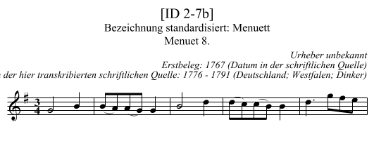 [ID 2-7b] - staff notation