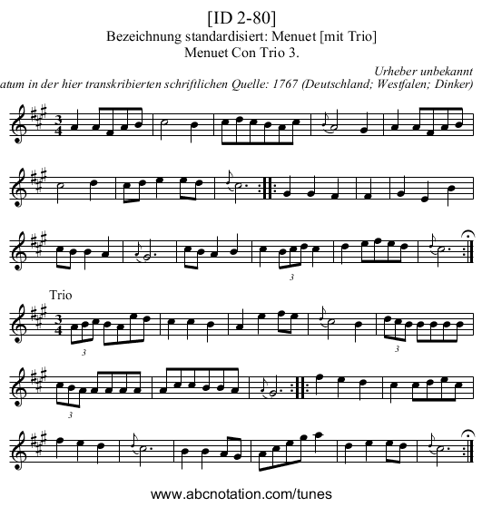 [ID 2-80] - staff notation