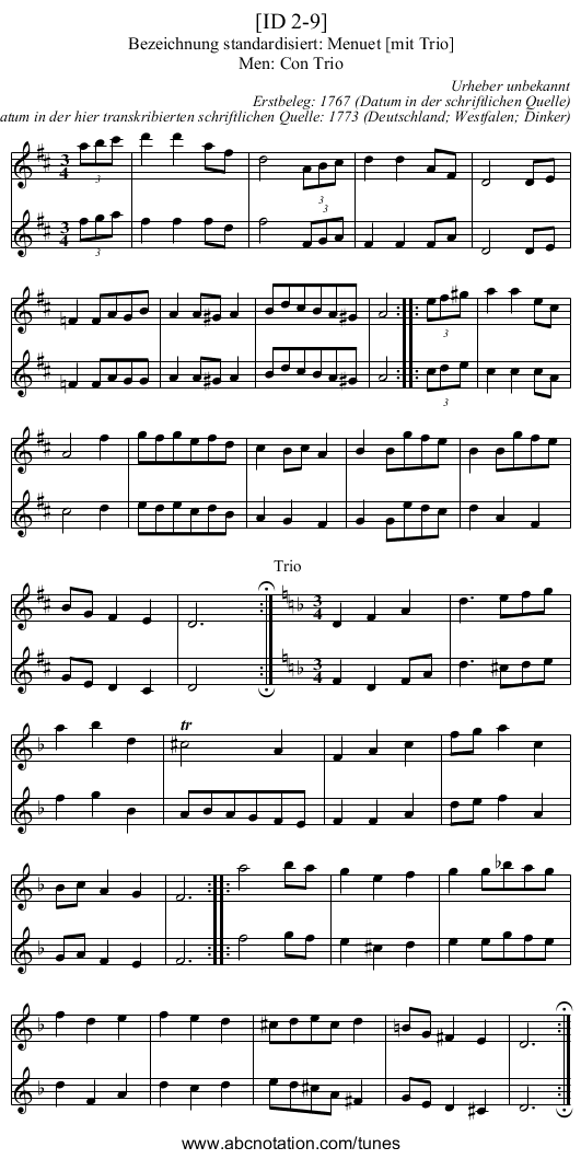 [ID 2-9] - staff notation