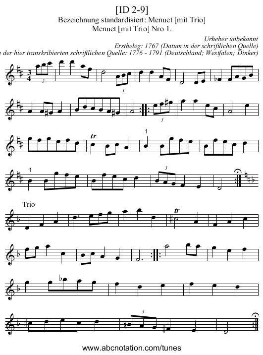 [ID 2-9] - staff notation