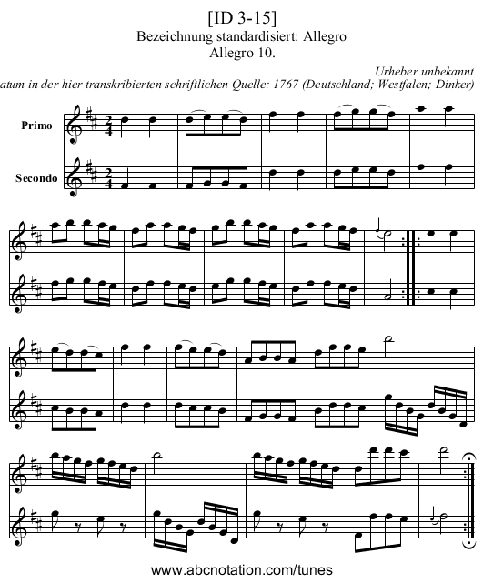 [ID 3-15] - staff notation