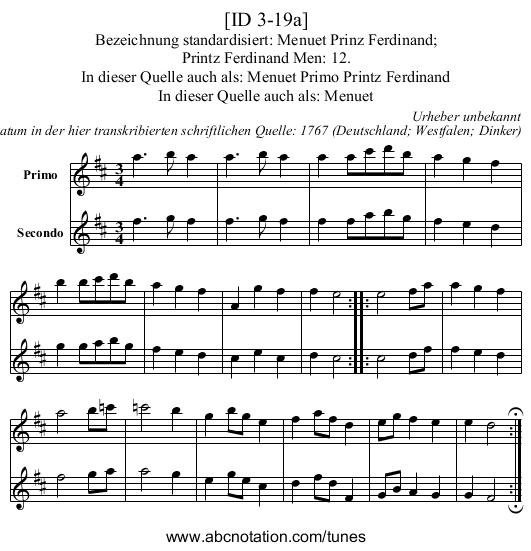 [ID 3-19a] - staff notation