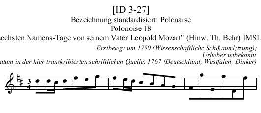 [ID 3-27] - staff notation