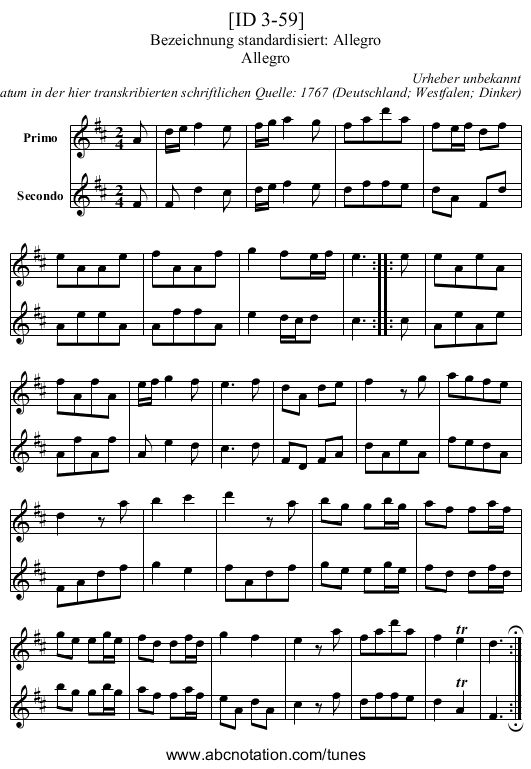 [ID 3-59] - staff notation