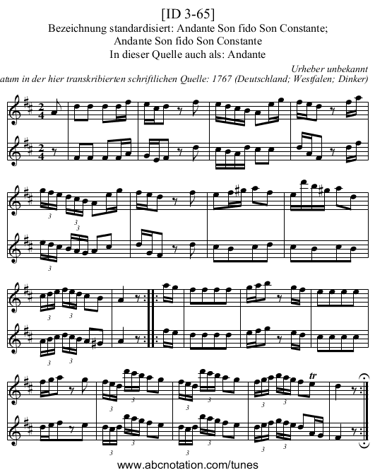 [ID 3-65] - staff notation