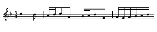 [ID 4-30ra] - staff notation