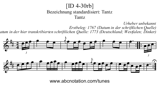 [ID 4-30rb] - staff notation