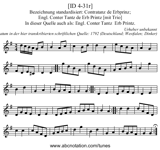 [ID 4-31r] - staff notation