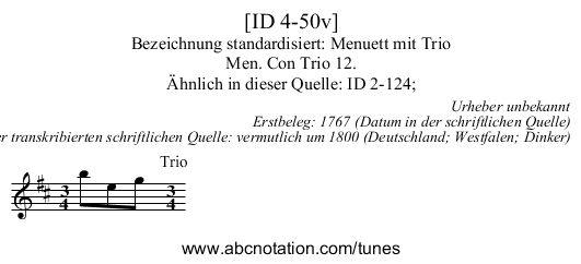[ID 4-50v] - staff notation