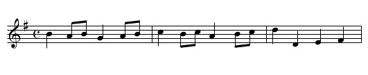[ID 5-10b] - staff notation