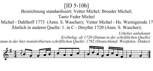 [ID 5-10b] - staff notation