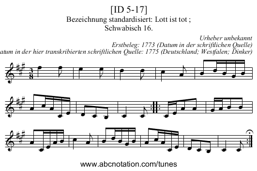 [ID 5-17] - staff notation